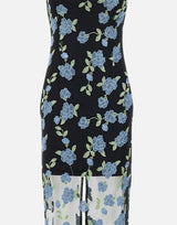 "Flower mesh tube dress" 113874 1000 ROTATE BIRGER CHRISTENSEN