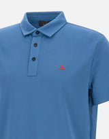 Polo " Mezzola 02" in piquet di cotone e seta PEU5471 99012182197 PEUTEREY