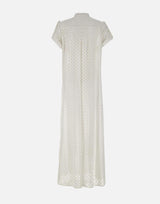 Abito lungo in cotone 8309 BIANCO LES FILLES D'EVA