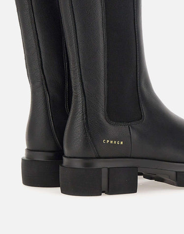 Stivaletto "CPH500" in pelle CPH500 BLK COPENHAGEN STUDIOS