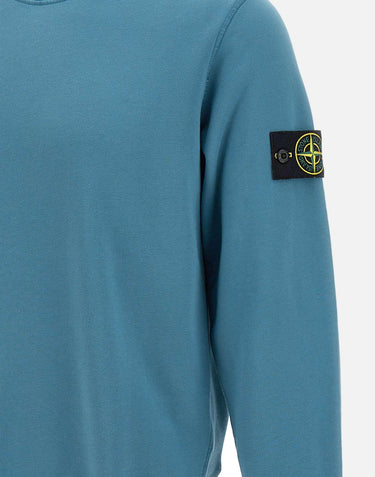 Felpa in cotone biologico 6100060S0051 V002B STONE ISLAND