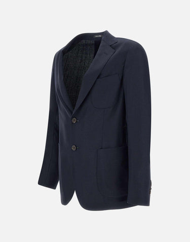 Blazer in fresco lana PS221022 55 MARCHESANI