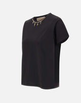 T-shirt con accessorio collana RIJBR003 0001 KAOS