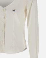 "Toulouse Frill Shirt" 1501006C W018MA401 VIVIENNE WESTWOOD