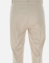 Pantaloni "Felice" in gabardina di cotone 2519131163600 002 'S MAX MARA