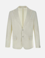 Blazer in cotone e lyocell L031 51271102 PAOLO PECORA