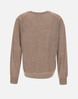 Maglia "Julio" in cashmere JULIO TAUPE LOULOU DE SAISON