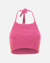 "Fluffy halter top" JW6002 FUXIA ADIDAS