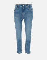 Jeans "Stefy" in denim di cotone QP6CR002 3019 KAOS