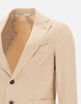 Blazer in lino e cotone 3632G2728T 24322022 MANUEL RITZ