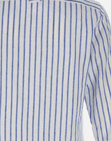 Camicia in lino e cotone CFWOSI0170 MRUT397731182 WOOLRICH