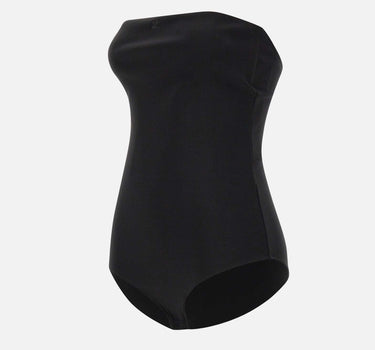 "Bustier Lingerie Jersey Bodysuit" 425JBD161JS0256 BLACK COURREGES