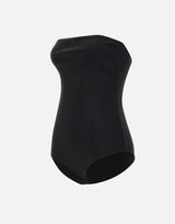 "Bustier Lingerie Jersey Bodysuit" 425JBD161JS0256 BLACK COURREGES