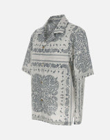 Camicia in lino e cotone K75CAMK07 TES0K22811 ELEVENTY