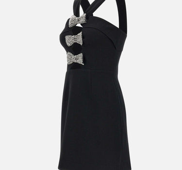 Abito "Eliana bow mini" 24041898 BLACK REBECCA VALLANCE