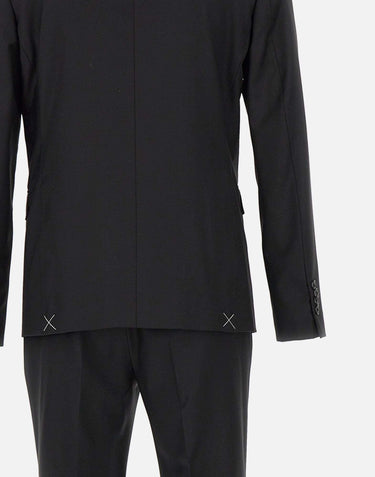 Completo due pezzi  "King"  in fresco lana LP3150 A8DP1P99 MARCHESANI