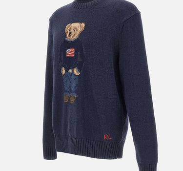 Maglia Polo Bear in lino e cotone 710946137 001 POLO RALPH LAUREN