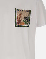 T-shirt "Pocket" in cotone POCKETVR0337 BIANCO BOB