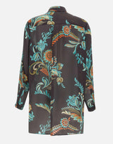 Camicia lunga motivo narcisi<BR/> WRIA0029 99SA1L4X0813 ETRO