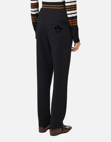 Pantaloni in tessuto scuba B0116331 9000 ICEBERG