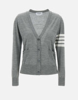 "Relaxed fit V neck" FKC334A Y1014055 THOM BROWNE