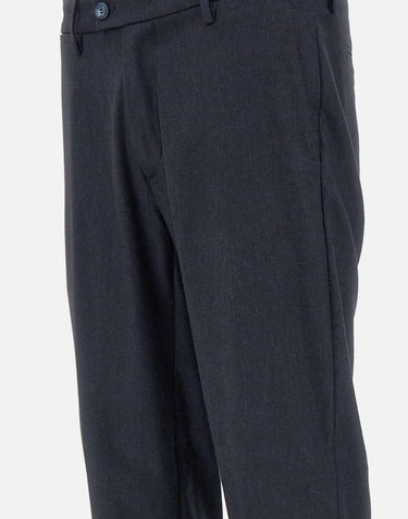 Pantaloni "Mucha10g" in lana e viscosa PR24910G3262NL BLUE RE-HASH