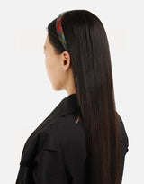 Cerchietto in seta Scarlet Tartan 81020022 W01BFM411 VIVIENNE WESTWOOD