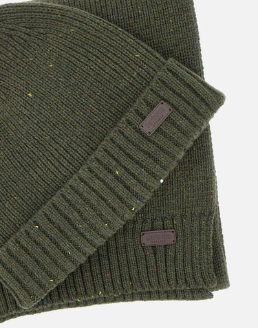 Gift set sciarpa e berretto MGS0047 MGSOL31 BARBOUR