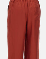 Pantaloni "Alera" in seta ALERA TOMATO LOULOU DE SAISON