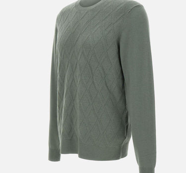 Maglia viscosa e cashmere DK97025 SALVIA DIKTAT