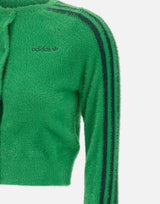 "Fluffy cardigan" JW5177 GREEN ADIDAS