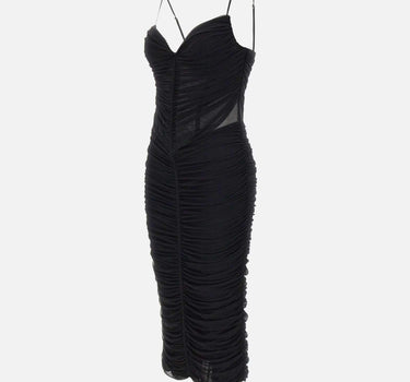 Abito in tulle 4A383A N0990 BLUMARINE