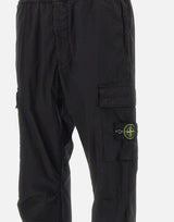 Pantaloni in raso di cotone biologico e lana 3100033S0014 V0029 STONE ISLAND