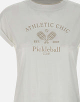 T-shirt in cotone e lyocell K80TSHI11N TES0K2990102 ELEVENTY