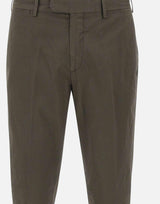 Pantaloni "Dvr3" in cotone e seta DVR3A028 TC400 DEVORE'