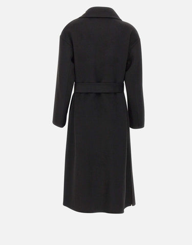 Cappotto in lana con cintura CF5283T4627 22222 LIU-JO