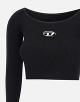 Top "M-Vera-Ls" in jersey di viscosa A14189 0DLAX9XX DIESEL
