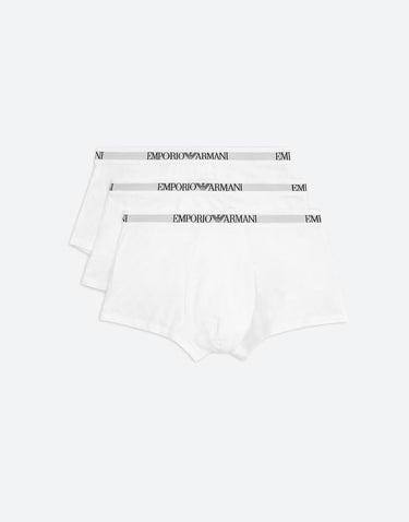 Set tre pack boxer in cotone stretch EM000259 AF14132M0066 EMPORIO ARMANI