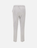 Pantaloni "Treeca" in crepe Giapponese Admiral K0109203 B6M THEORY
