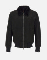 Giacca in shearling GU26F18011MEVL NERO GIORGIO BRATO