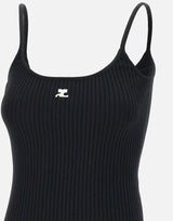 Top "Reedition" PERMDE012FI0001 BLACK COURREGES