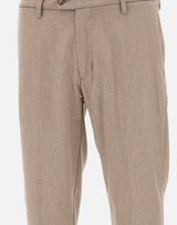 Pantaloni "Mucha10g" in lana e viscosa PR24910G3262NL BEIGE RE-HASH