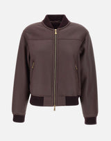 Bomber in pelle L85GBTK02 SHY0L006167 ELEVENTY
