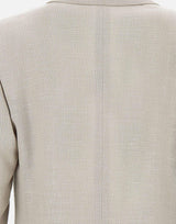 Blazer  in lana, seta e lino ES688AE77 ESIF64523150 LARDINI