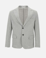 Blazer in cotone stretch L011 01898960 PAOLO PECORA