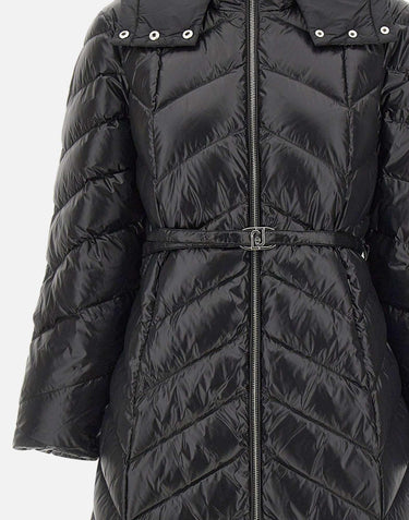 Piumino lungo con cappuccio MF5021T2709 22222 LIU-JO