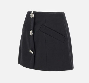 Gonna double crepe 4G071A N0990 BLUMARINE