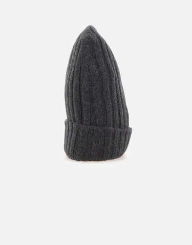 Cappello in cashmere 13165 15563999DKGREY GRAN SASSO