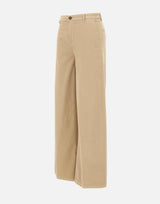 Pantaloni "Olimpia" in gabardina di cotone OLIMPIA KAKI TRUE AVENUE
