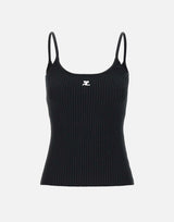 Top "Reedition" PERMDE012FI0001 BLACK COURREGES